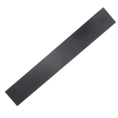 Jantz Black Canvas Micarta Scale 1 1/2" X 10" JZMI605