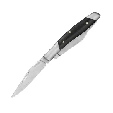 Kershaw Iredale Folding Knife Black Micarta Satin Finish Clip Pt Sheepsft Pen