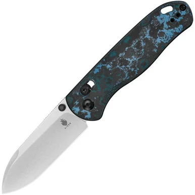 Kizer Drop Bear - Artic Storm Fatcarbon (2.97" Elmax) KI3619A2