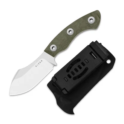 Kizer Rook Micarta Green (1090A4)