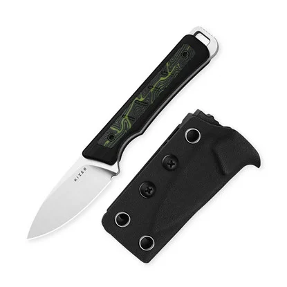 Kizer Whiskey Jack Norplex UltreX Vortex G10 Green (1108A3)