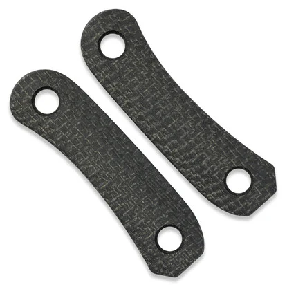 Knafs Lander 4 Scales Black Burlap Micarta (KNAFS-00528)