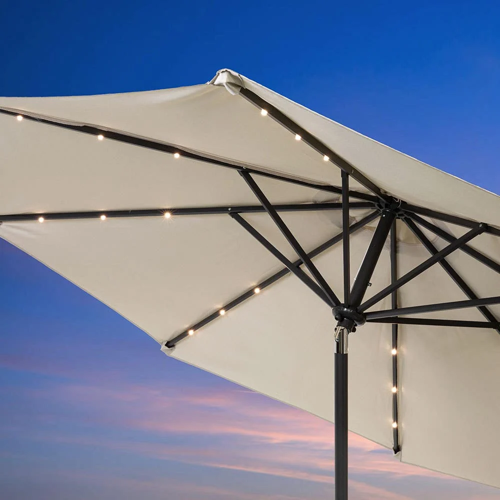 KSP Havana LED Solar Patio Umbrella