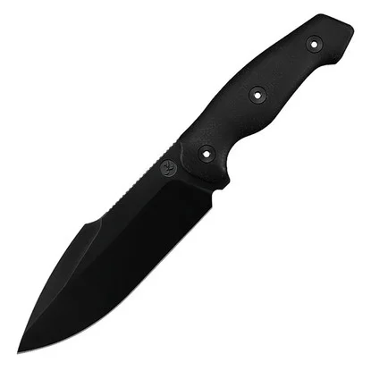 Kunwu Stiffy G. Micarta Black DLC Blade (F712-BK-4)
