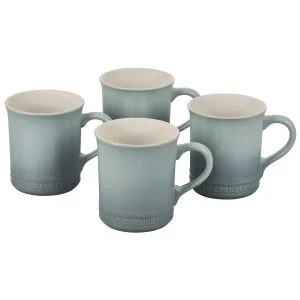 Le Creuset Vancouver 14oz Mugs Set of 4 | Sea Salt