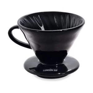 The London Sip 1-2 Cup Coffee Dripper | Black