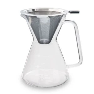 The London Sip 4 Cup Glass Carafe Brewing System