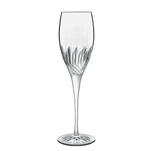 Luigi Bormioli Diamante Champagne/Prosecco Glasses (Set of 4) | 7.5oz 