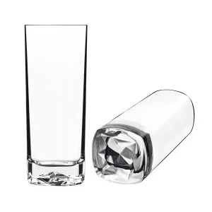 Luigi Bormioli On The Rocks Beverage Glasses (Set of 4) | 15oz 