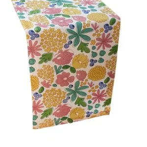 Mahogany USA Printed 13" x 72" Runner | April