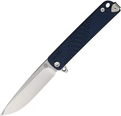 Medford M-48 Hybrid - Blue Alu/Ti (3.75" CPM-S35VN) MD212STQ44TM