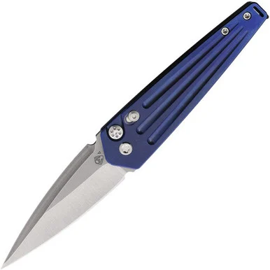 Medford Nosferatu Auto - Blue Titanium (3.5" CPM-S45VN) MDNATQ37A2TS