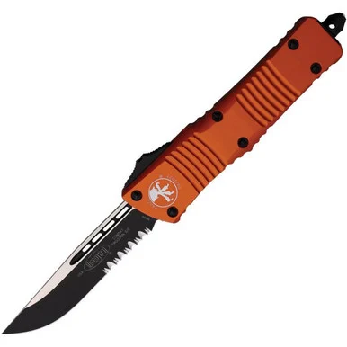 Microtech Combat Troodon S/E - Orange Aluminum (3.88" Bohler M390) MCT1432OR