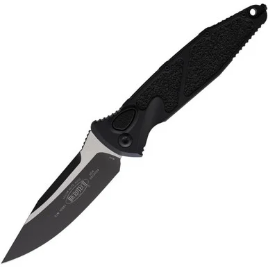Microtech Socom Elite - Black Aluminum (4" Premium Steel) 160A-1T