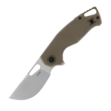 MKM Vincent Folding Knife Tan G-10 SMKW Exclusive MKMMKVCNGTS
