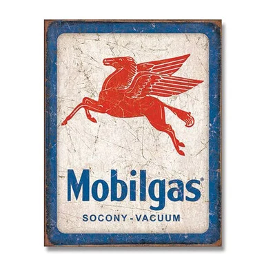 Mobilgas Pegasus Tin Sign SG2167