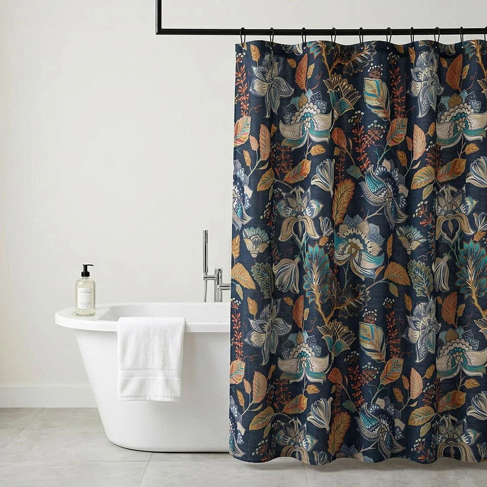 Moda At Home Berwick Fabric Shower Curtain