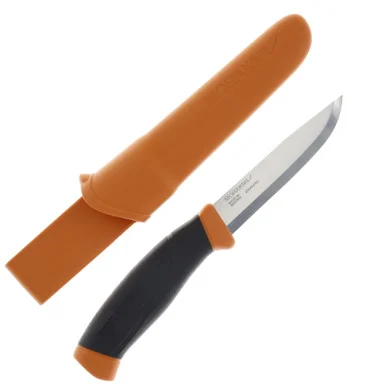 Morakniv Knives Companion Burnt Orange Fixed 4.1in Polished Blade FS14073