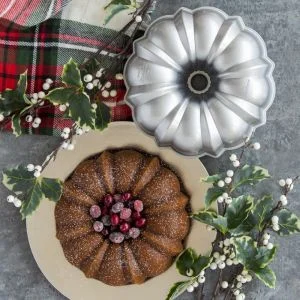 Nordic Ware Sparkling Silver Original Bundt Pan