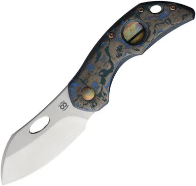 Olamic Custom Busker Arctic Storm CF & Titanium - 2.38" MagnaCut BCFLA383