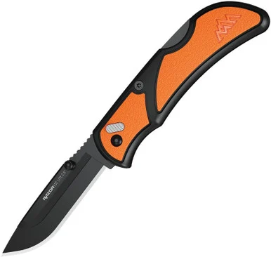 Outdoor Edge Razor EDC Lite - Blk GFN/ Org TPR (2.5"420J2) Replaceable Blades