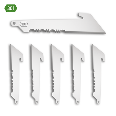 Outdoor Edge Replacement Blades (6PK)3.0" 420J2 Satin - 250