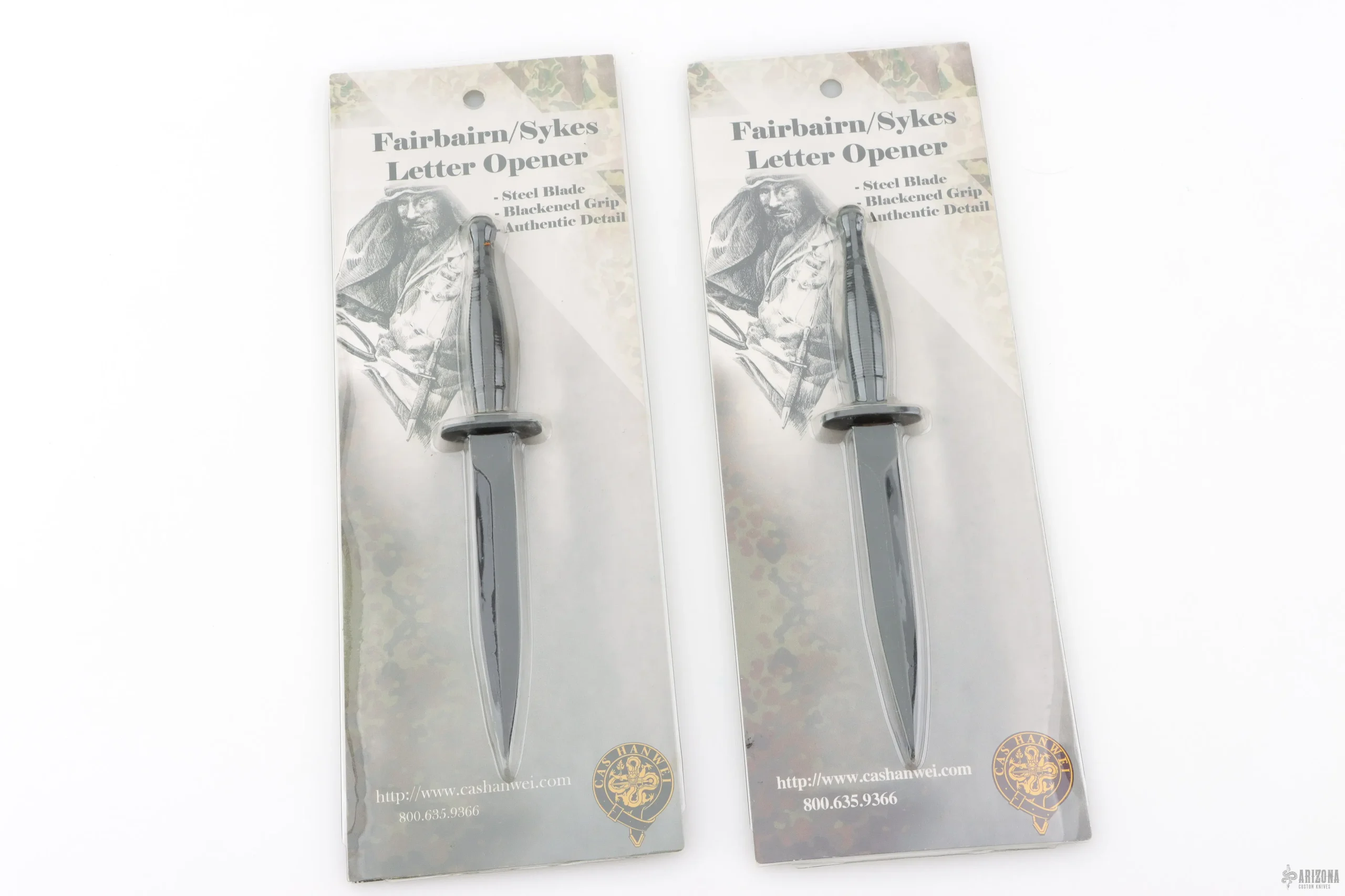 Pair of Fairbairn Sykes Letter Openers
