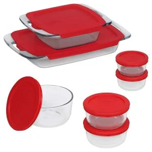 Pyrex Easy Grab 14-Piece Bake and Store Set