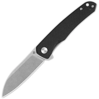 QSP Otter - 2.7" 14C28N, Black G10 Folding Knife QS140C1