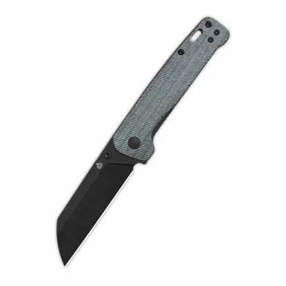 QSP Penguin V2 Black Stonewash Micarta Denim (QS130V2-B2)