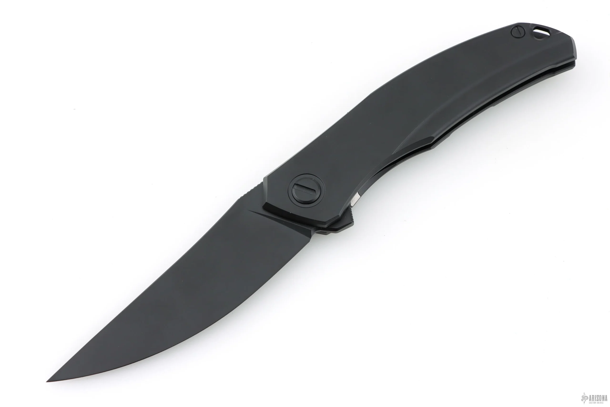 Quantum "Silhouette" – Black Cerakote - Titanium Handle – Cromax PM Blade – MRBS