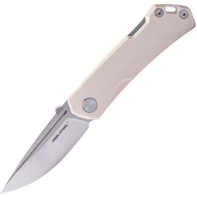 Real Steel Luna Maius ECO - Ivory G-10 (3" 10Cr15CoMoV) RS7091EI