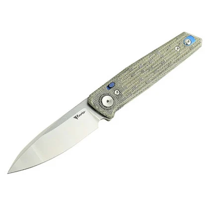Reate PL-6 Micarta Green/Black (PL-6-02)