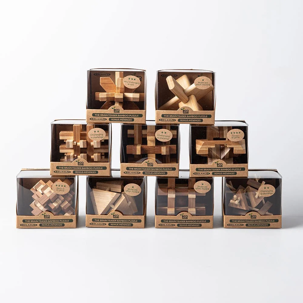 Relaxus Eco Bamboo 3D Puzzle