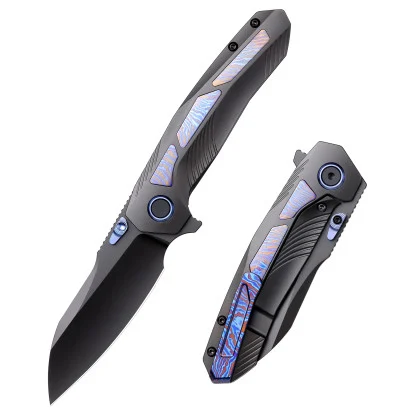 RemetteKestrel Black Blade Titanium/Carbon Fiber Ocean Blue (RTPO-E)