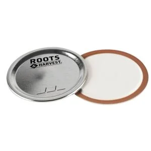 Roots & Harvest Regular Mouth Canning Lids | Pack of 12