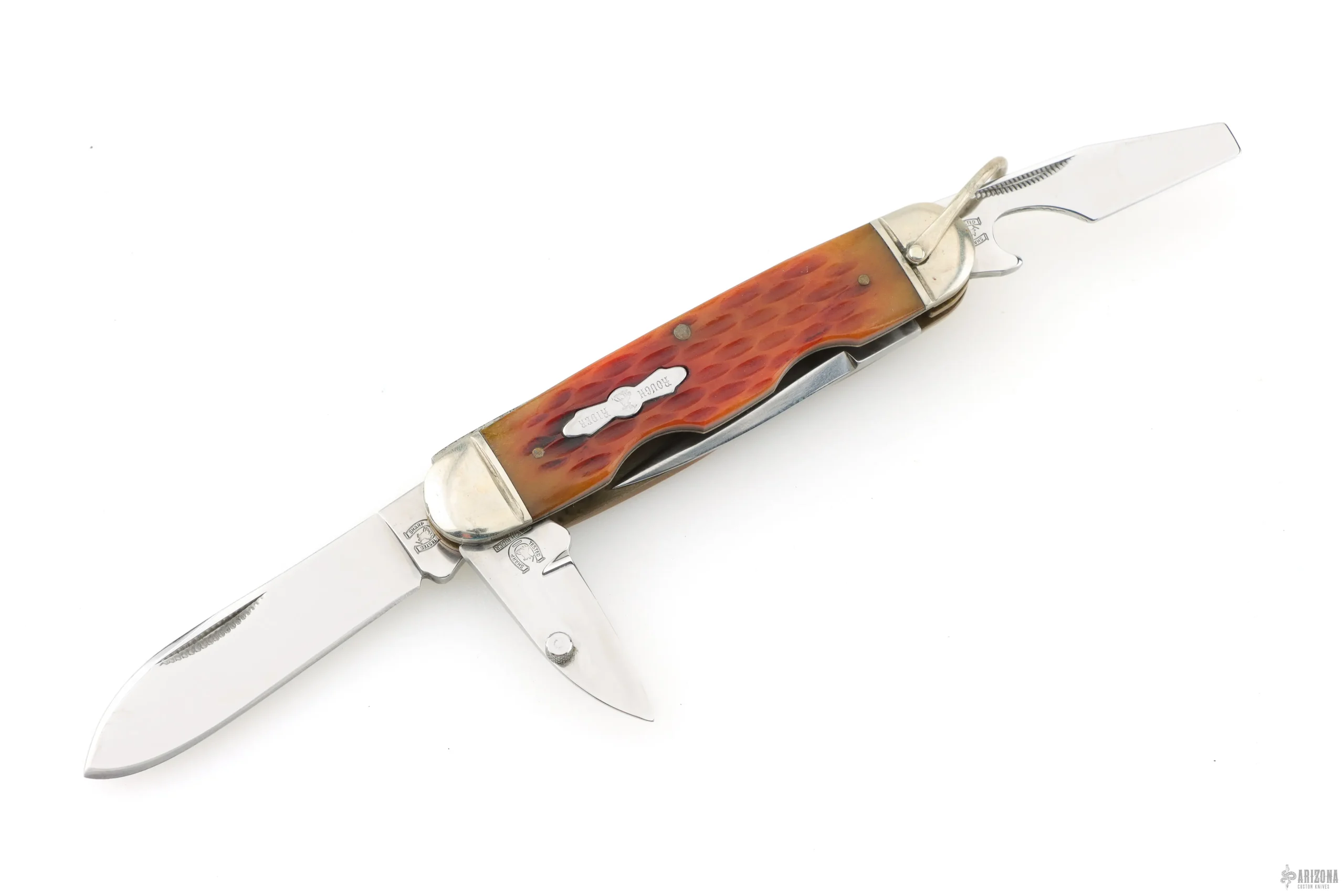 RR533 4-Blade Slipjoint - Jigged Bone