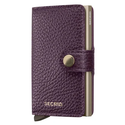 Secrid Miniwallet Pebble Grape (MPe-Grape)