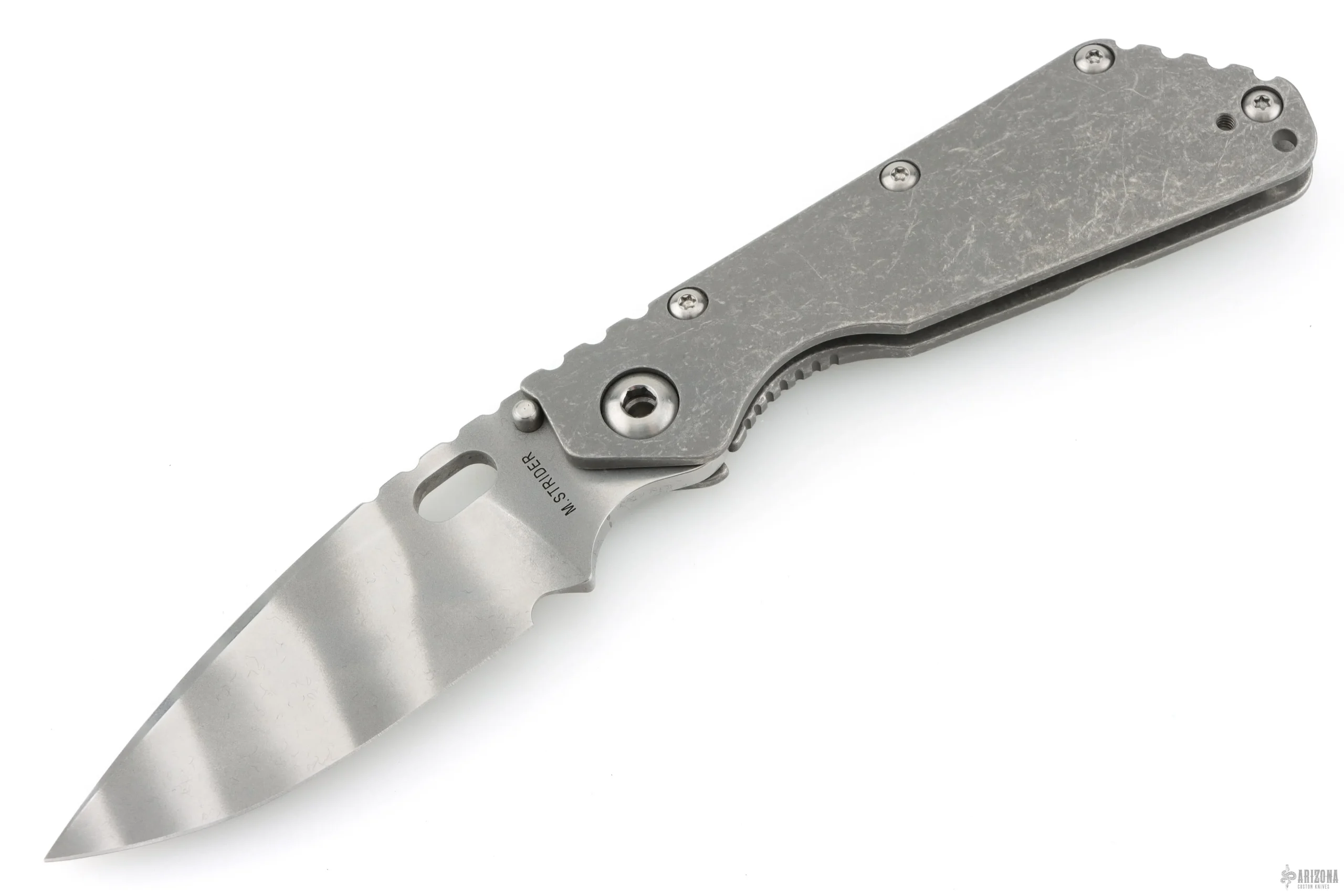 SMF CC Ghost Stripe w/ Grandpa Finished Ti Handle