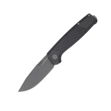 SOG Knives Terminus Sj Lte Carbon Graphite 2.9in Gray TiNi Clip Point Blade SOGTM1006BX