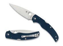 Spyderco Native Chief Folding Knife Cobalt Blue G10 Handle Spy27 Plain Edge SC244GPCBL