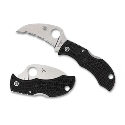 Spyderco Reveal 16 Manbug Salt Black Hawkbill (MBKHBS)