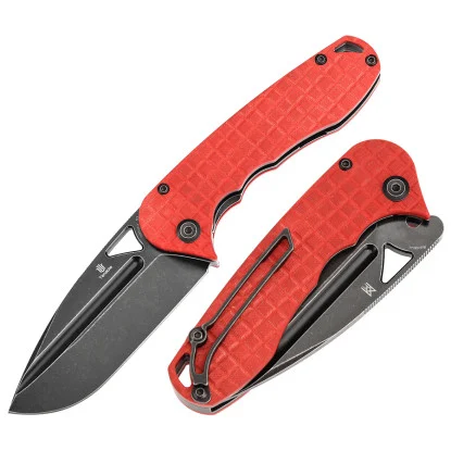 Tenable Bombur Dark Red G10 with Frag Pattern (T1054C2)