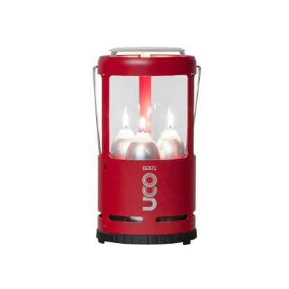 UCO Gear Candlelier Candle Lantern Burgundy (C-C-STD Burgundy)