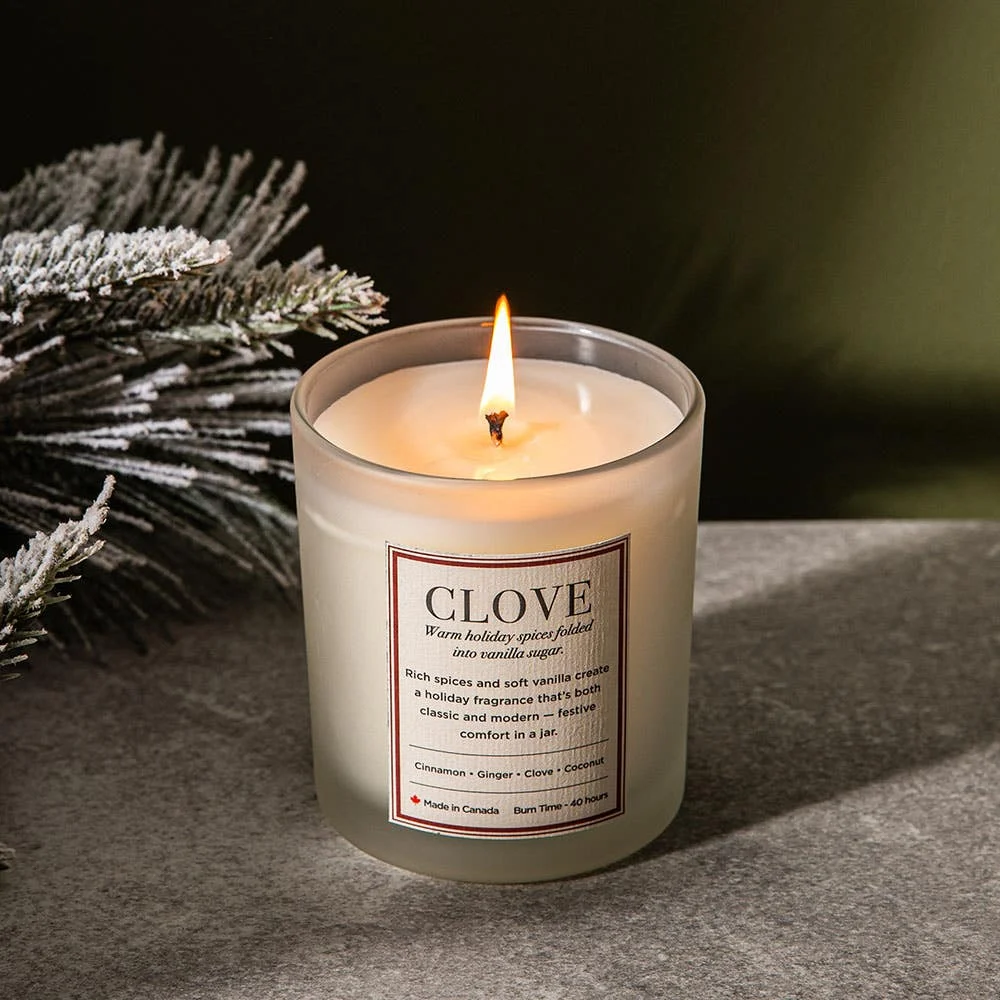 Vault Scented Soy Wax Candle - Clove