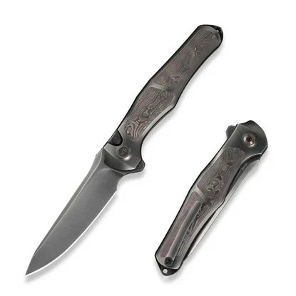 WE 702XI Titanium Grey with Jungle Wear Fat Carbon Fiber Inlay 11th Anniversary Edition (WE07B-4)