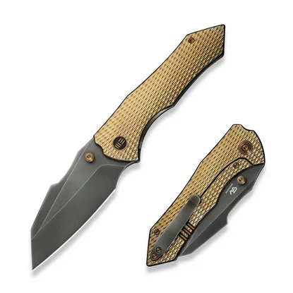 WE High-Fin XL Polished Grey CPM Titanium Golden (WE24010-3)