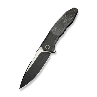 We Knife Archeozoic - Black Titanium/CF (4" Bohler M390) WE23091-1