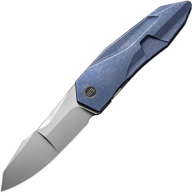 WE Knife Solid - Blue Ti (3.88" CPM-20CV) WE220284