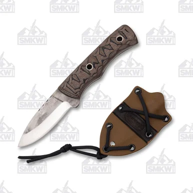 Weatherford Knife Co. Signature Series Medium Knife Brown and Black G-10 WKC017